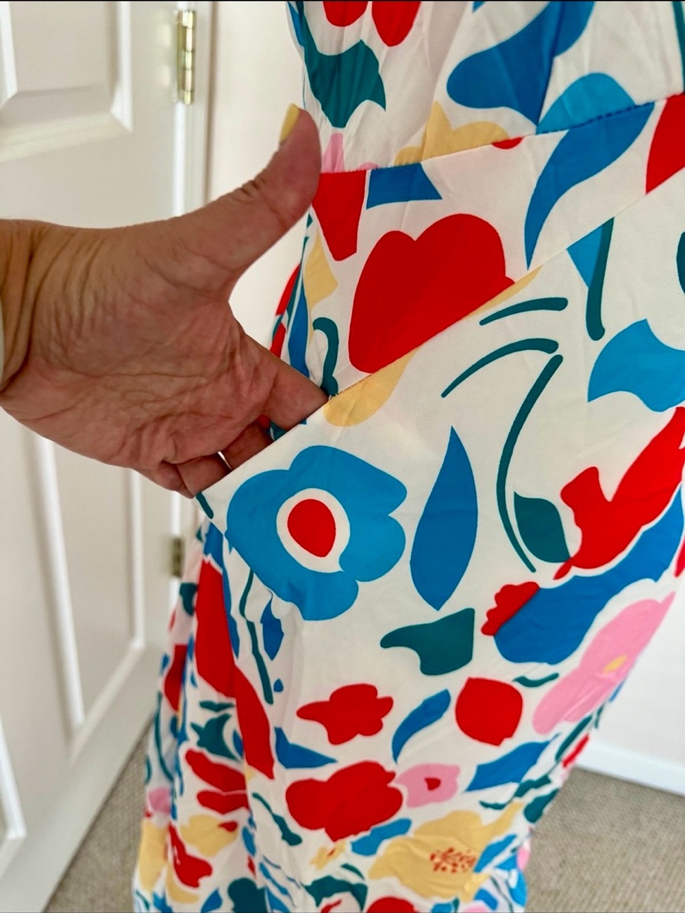 Colorful maxi dress (medium) - Picture 6 of 6